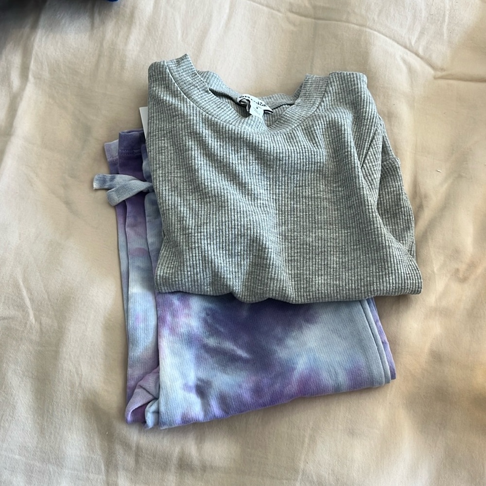 Brand new with tags matching pants and top